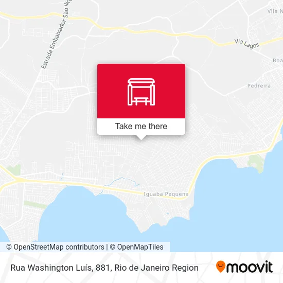 Rua Washington Luís, 881 map