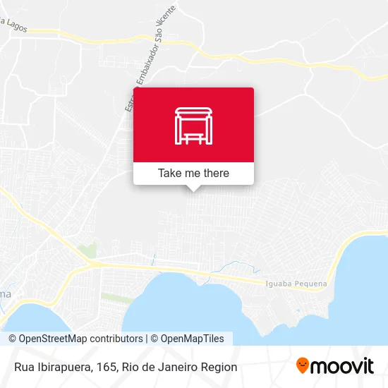 Rua Ibirapuera, 165 map