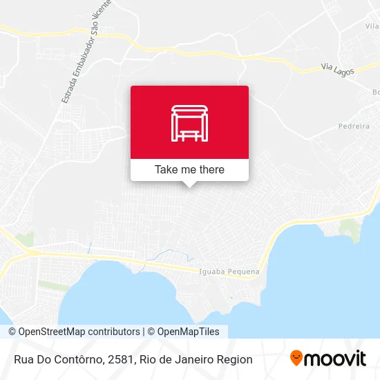 Rua Do Contôrno, 2581 map