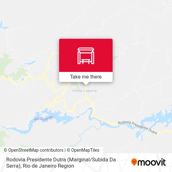 Rodovia Presidente Dutra (Marginal / Subida Da Serra) map