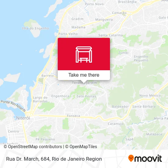 Rua Dr. March, 684 map