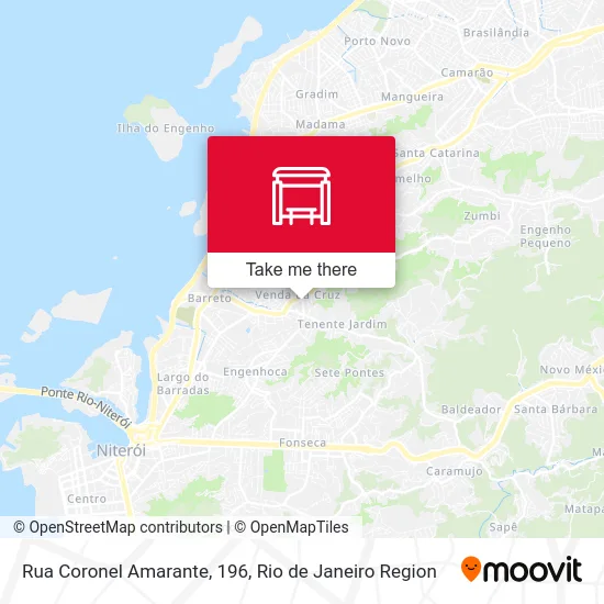 Rua Coronel Amarante, 196 map