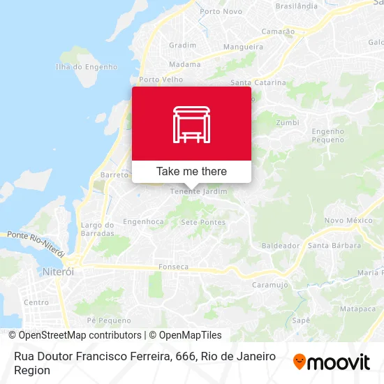 Rua Doutor Francisco Ferreira, 666 map