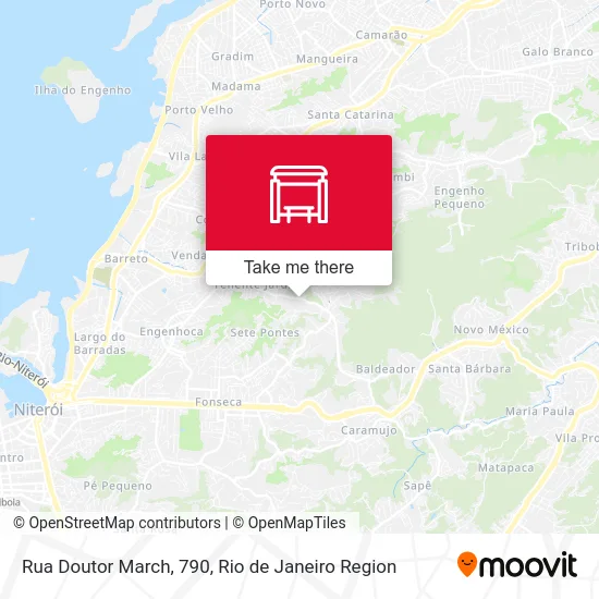 Rua Doutor March, 790 map