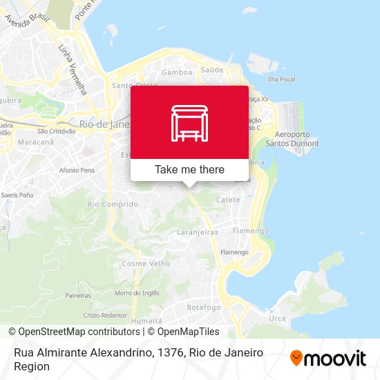 Rua Almirante Alexandrino, 1376 map