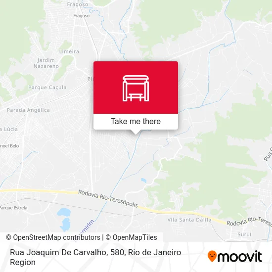 Rua Joaquim De Carvalho, 580 map