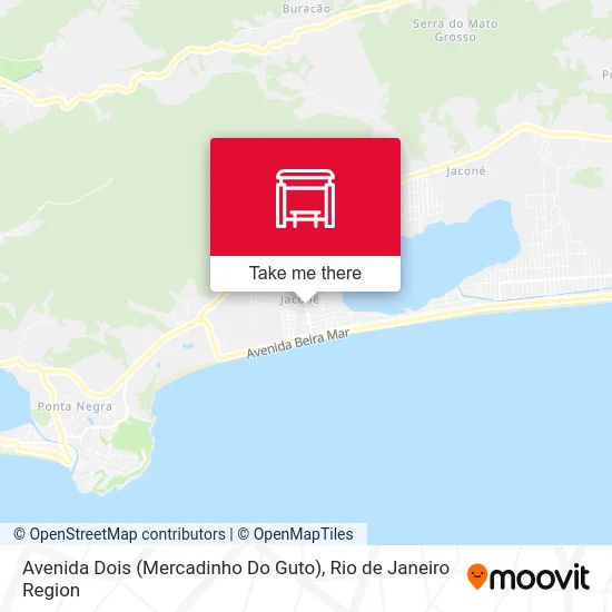 Avenida Dois (Mercadinho Do Guto) map