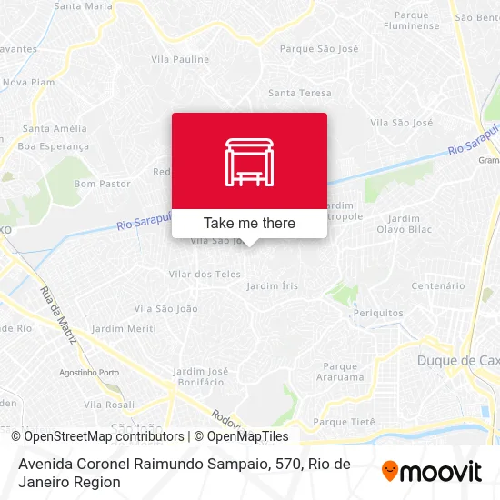 Avenida Coronel Raimundo Sampaio, 570 map