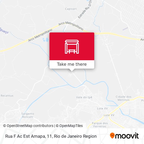 Rua F Ac Est Amapa, 11 map
