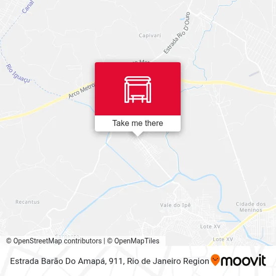 Estrada Barão Do Amapá, 911 map