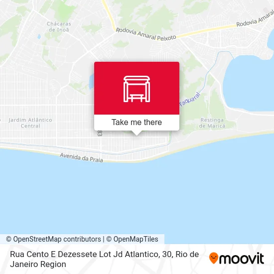 Rua Cento E Dezessete Lot Jd Atlantico, 30 map