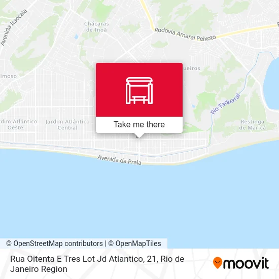 Rua Oitenta E Tres Lot Jd Atlantico, 21 map