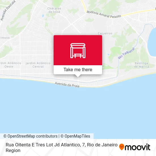 Rua Oitenta E Tres Lot Jd Atlantico, 7 map