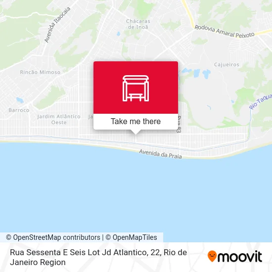 Rua Sessenta E Seis Lot Jd Atlantico, 22 map