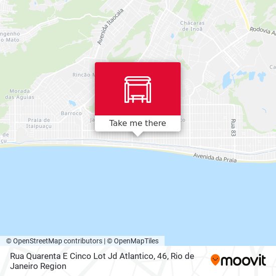 Rua Quarenta E Cinco Lot Jd Atlantico, 46 map