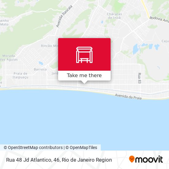 Rua 48 Jd Atlantico, 46 map