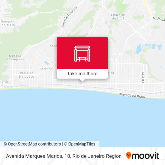 Avenida Marques Marica, 10 map