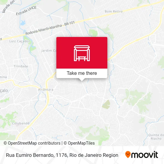 Rua Eumiro Bernardo, 1176 map