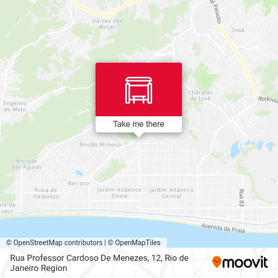 Rua Professor Cardoso De Menezes, 12 map