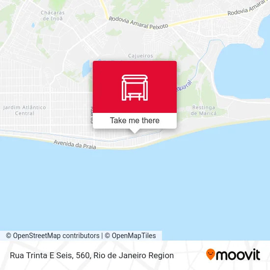 Rua Trinta E Seis, 560 map