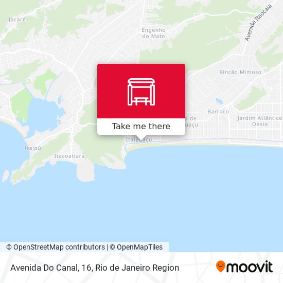 Avenida Do Canal, 16 map