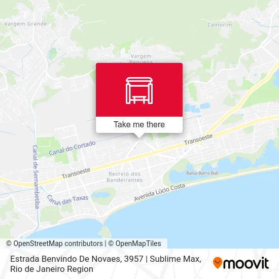 Estrada Benvindo De Novaes, 3957 | Sublime Max map