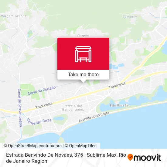 Estrada Benvindo De Novaes, 375 | Sublime Max map