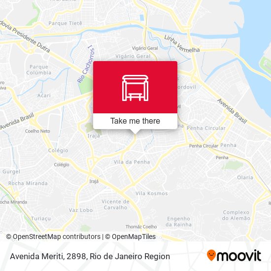 Avenida Meriti, 2898 map