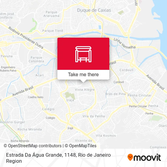 Estrada Da Água Grande, 1148 map