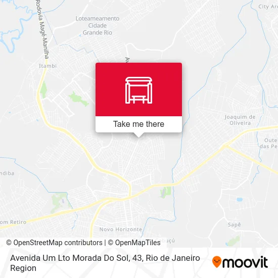Avenida Um Lto Morada Do Sol, 43 map
