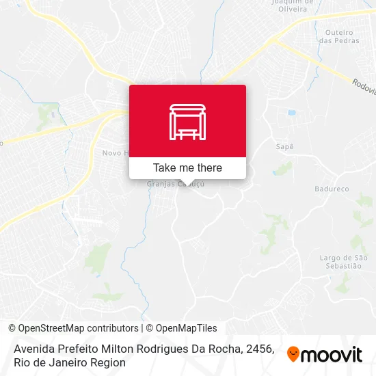 Avenida Prefeito Milton Rodrigues Da Rocha, 2456 map
