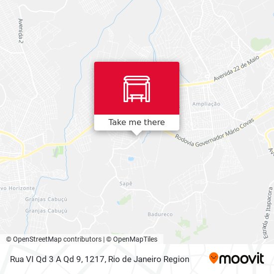 Rua VI Qd 3 A Qd 9, 1217 map