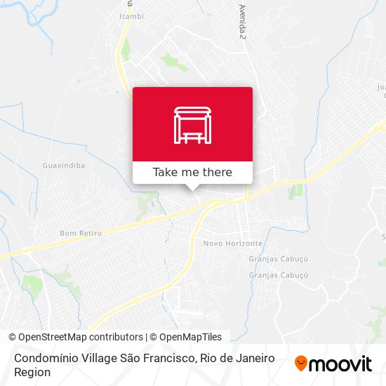 Mapa Condomínio Village São Francisco