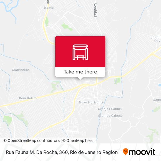 Rua Fauna M. Da Rocha, 360 map