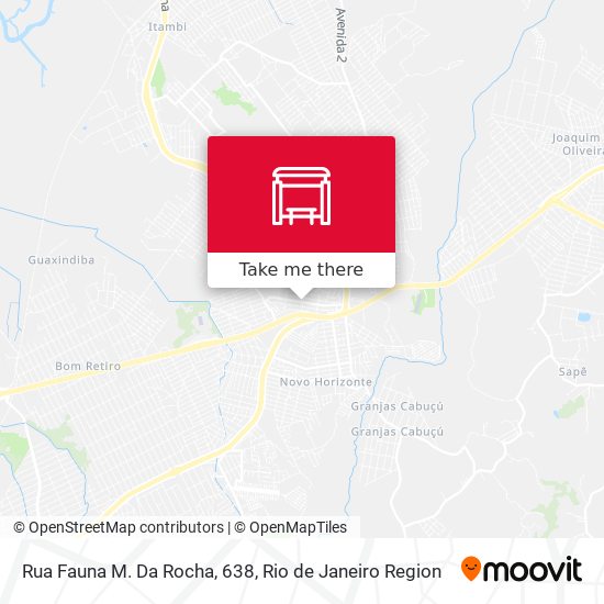 Rua Fauna M. Da Rocha, 638 map