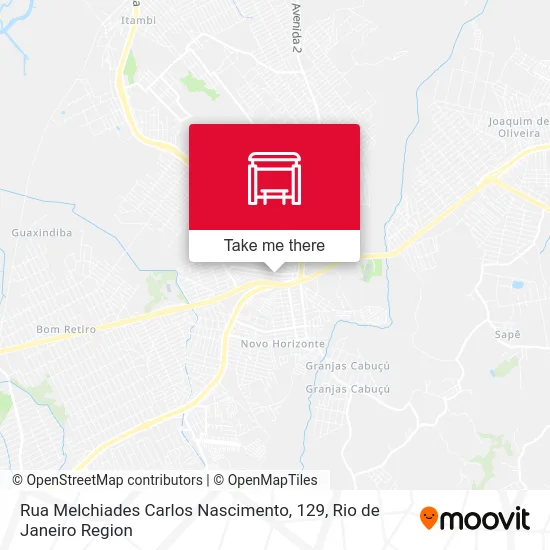 Rua Melchiades Carlos Nascimento, 129 map