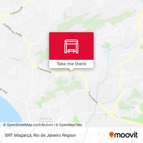 Mapa BRT Magarça