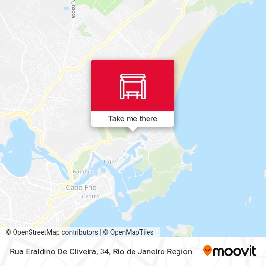 Rua Eraldino De Oliveira, 34 map