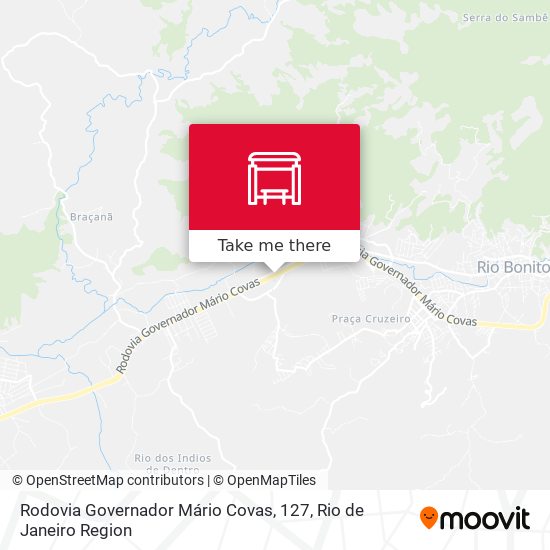 Rodovia Governador Mário Covas, 127 map