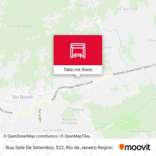 Rua Sete De Setembro, 522 map