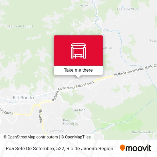 Rua Sete De Setembro, 522 map