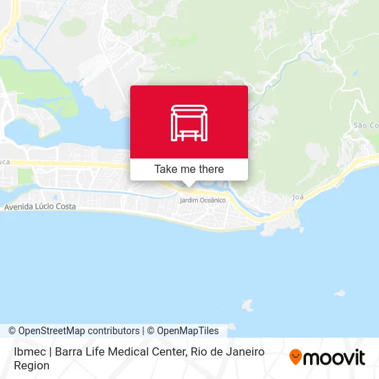 Ibmec | Barra Life Medical Center map
