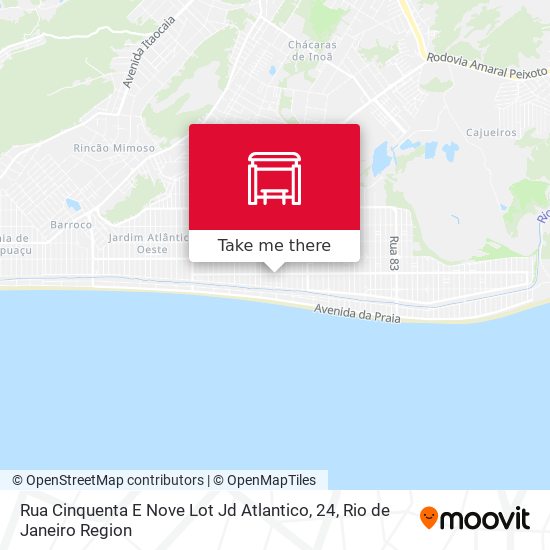 Rua Cinquenta E Nove Lot Jd Atlantico, 24 map