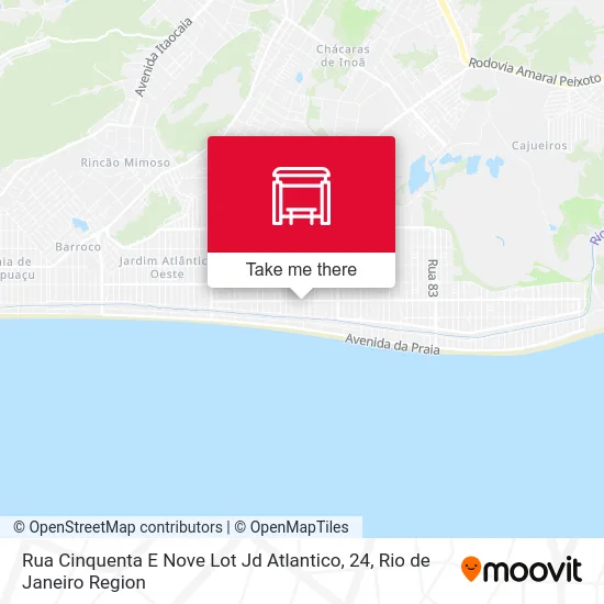 Rua Cinquenta E Nove Lot Jd Atlantico, 24 map