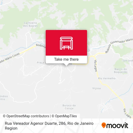 Rua Vereador Agenor Duarte, 286 map