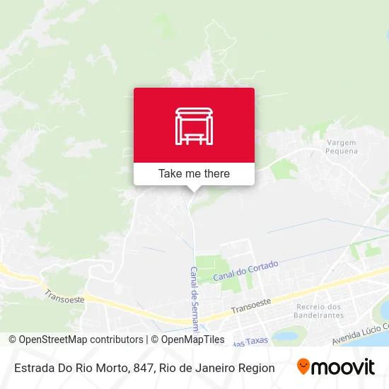 Estrada Do Rio Morto, 847 map