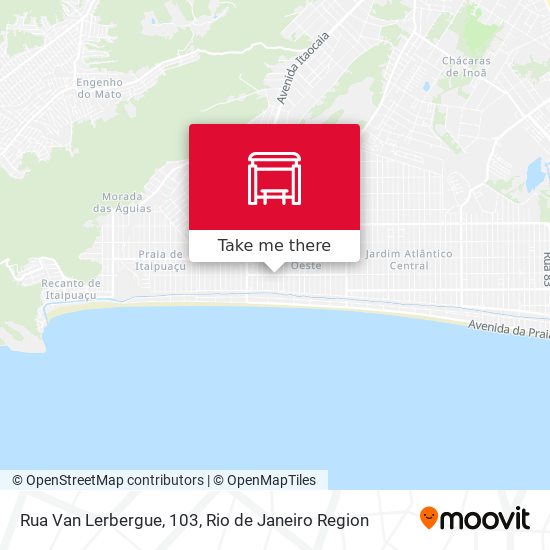 Rua Van Lerbergue, 103 map