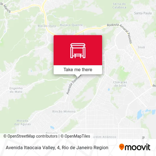 Avenida Itaocaia Valley, 4 map