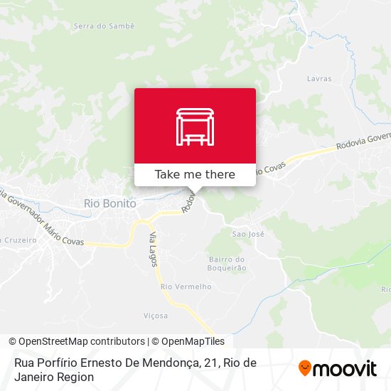 Rua Porfírio Ernesto De Mendonça, 21 map
