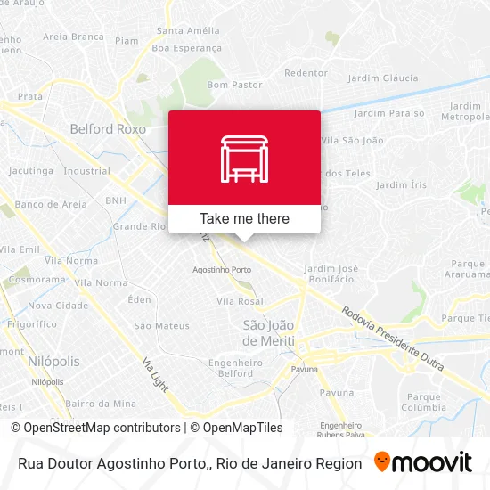 Rua Doutor Agostinho Porto, map